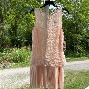 Forever 21 Peach Lace Dress